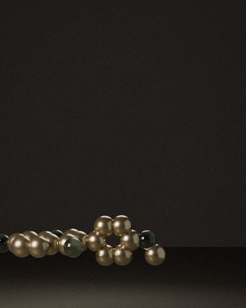 Astragalus — Astragalus membranaceus, rendered from its real molecular structure