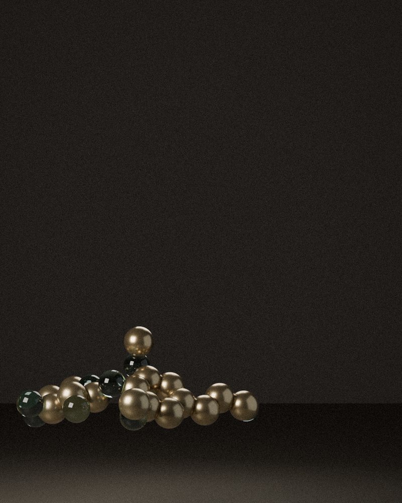 Codonopsis — Codonopsis pilosula, rendered from its real molecular structure
