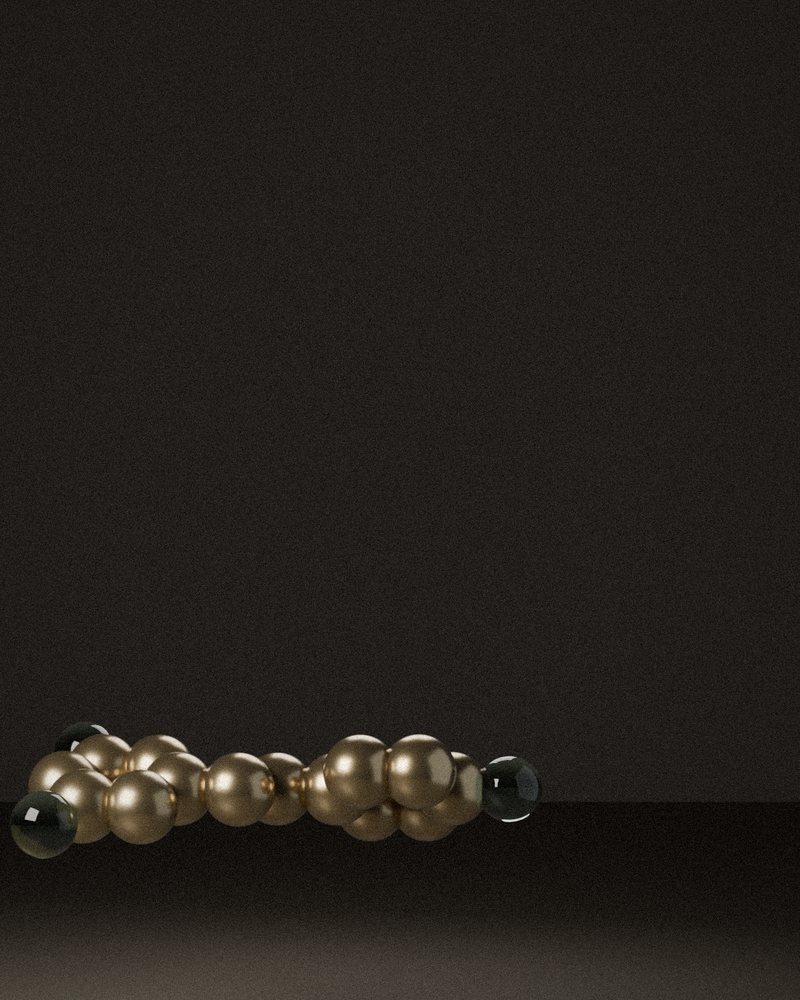 He Shou Wu (Fo-Ti) — Polygonum multiflorum, rendered from its real molecular structure