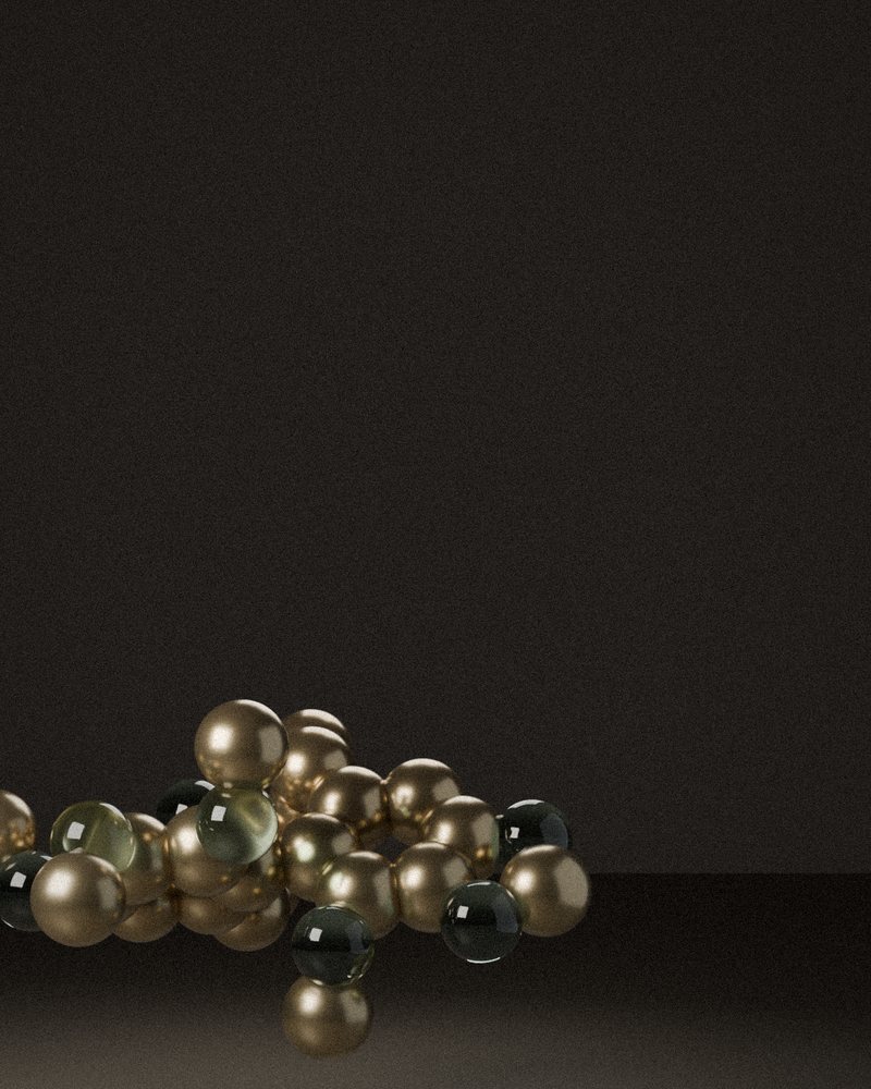 Schizandra — Schisandra chinensis, rendered from its real molecular structure